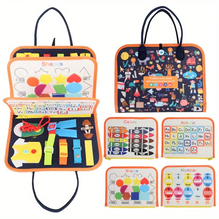 Kids Sensory Busy Board