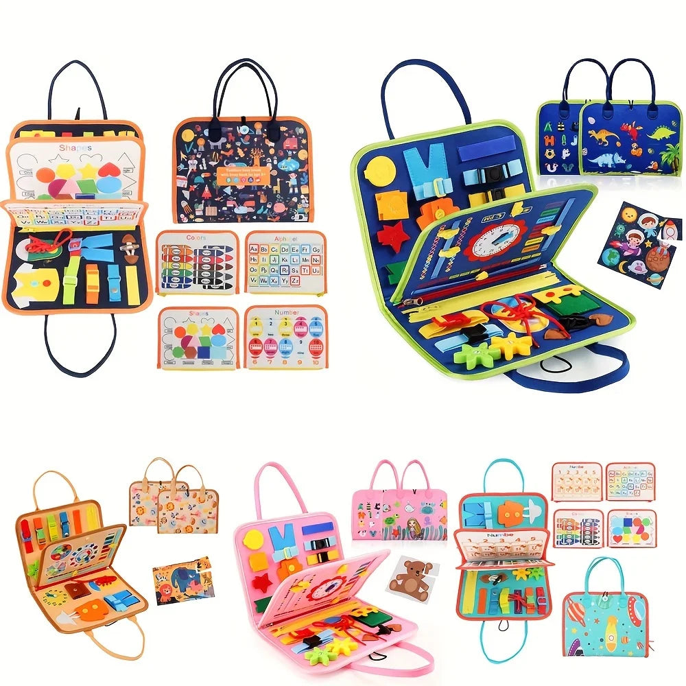 Kids Sensory Busy Board