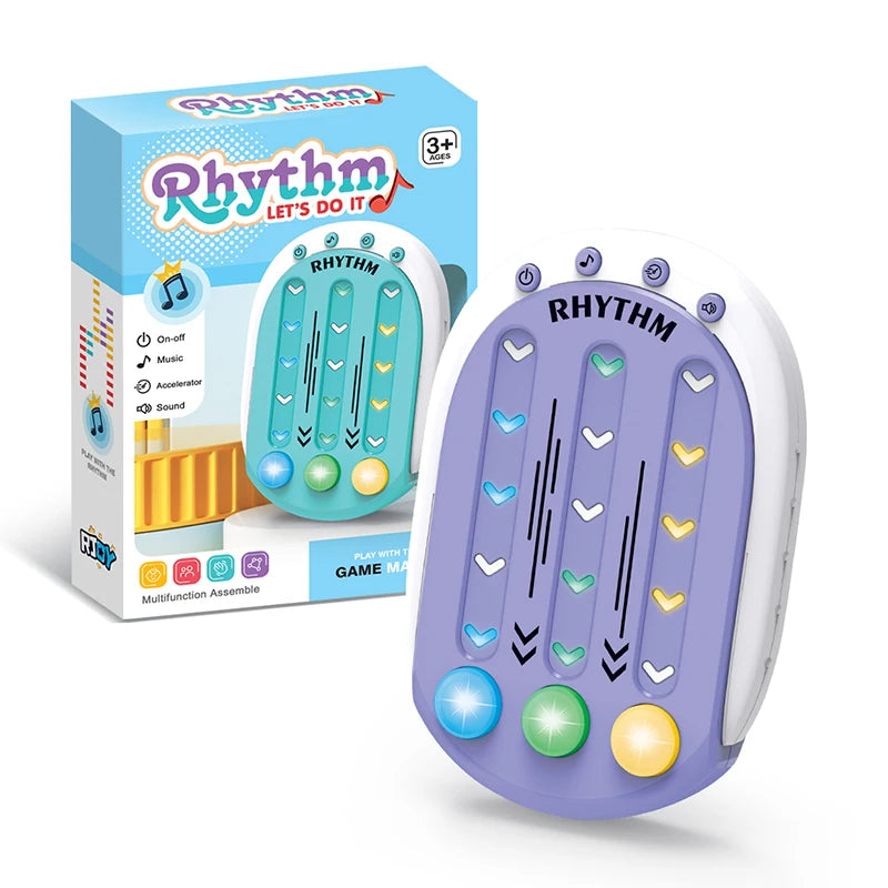 Electronic Music Rhythm Puzzle Game